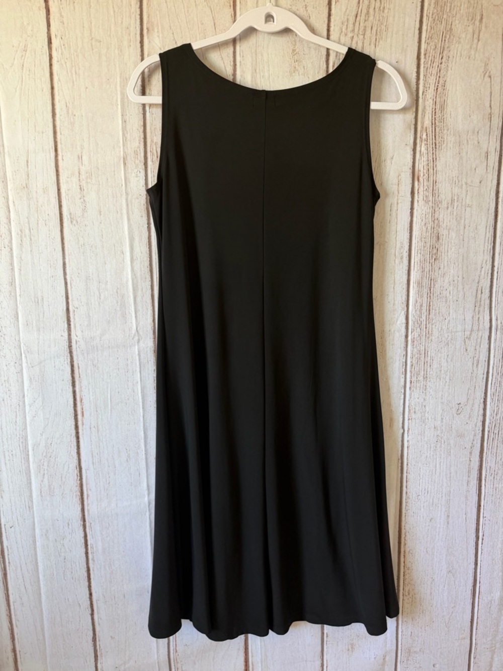 Sympli Black Sleeveless Tank Trapeze Dress Size 6 - Picture 5 of 5